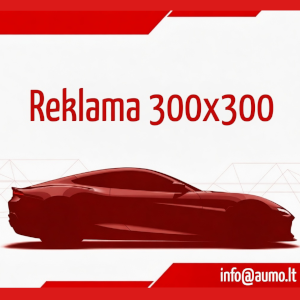 Reikalinga reklama? Susisiekite info@aumo.lt